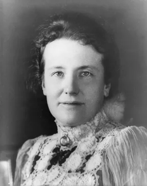 First lady Edith Roosevelt, detail of a photograph, c. 1900–10.
Brady-Handy Collection/Library of Congress, Washington, D.C. (LC-USZ62-25803)